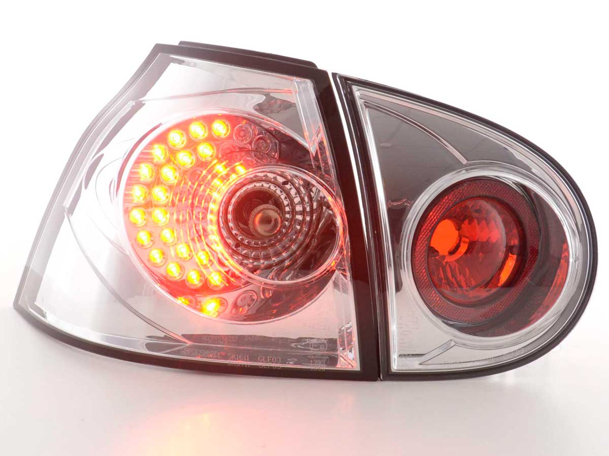 LED Rückleuchten Set VW Golf 6 Typ 1K 08- schwarz/rot LED Rückleuchten Set VW Golf 6 Typ 1K 08- schwarz/rot